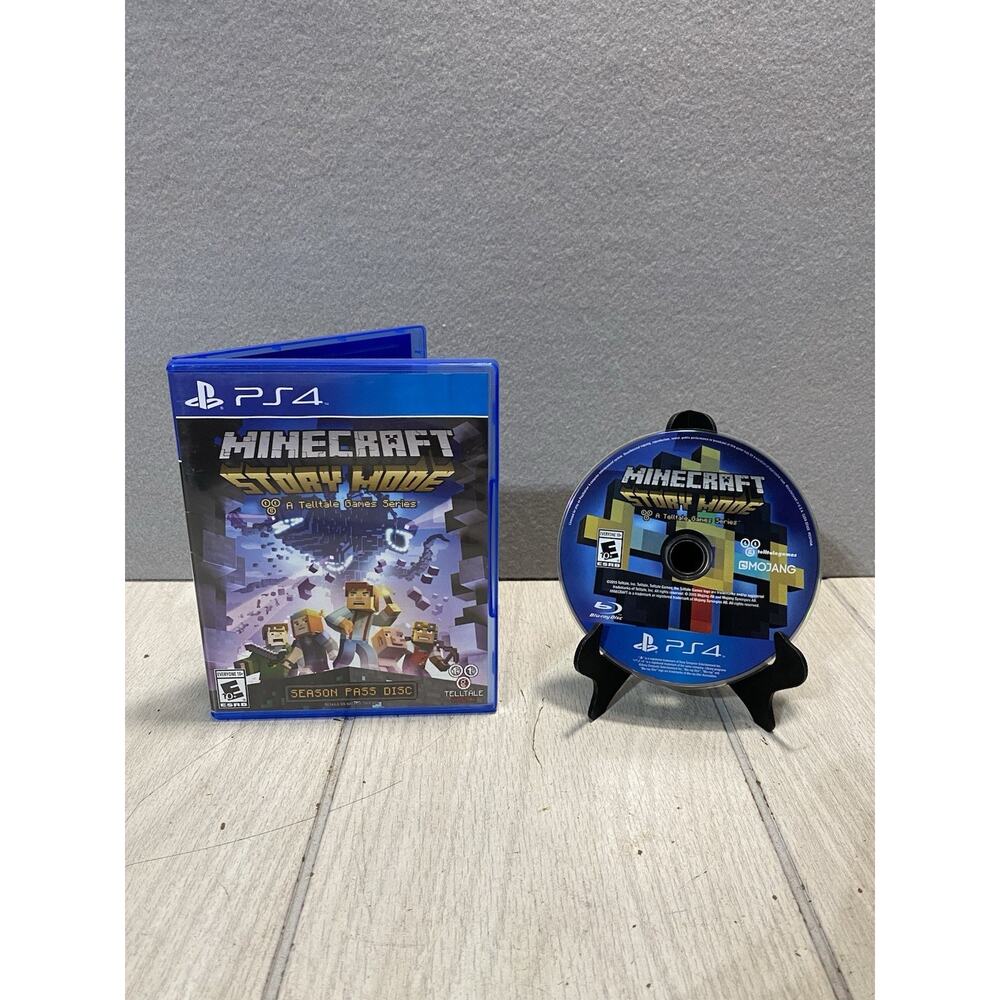 Minecraft: Story Mode -- Season Pass Disc (Sony PlayStation 4, 2015)